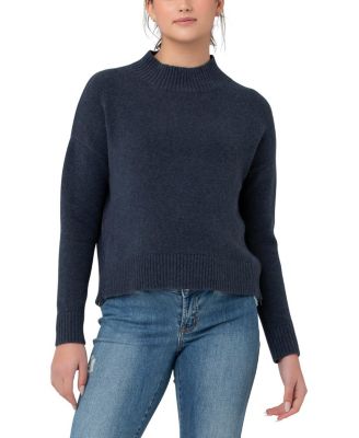 Ripe Maternity - Jade Crop Nursing Knit Sweater