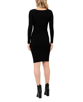 Sadie Rib Knit Nursing Dress