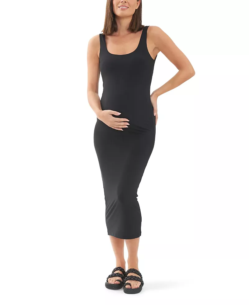 Ripe Maternity Luxe Knit Contour Dress