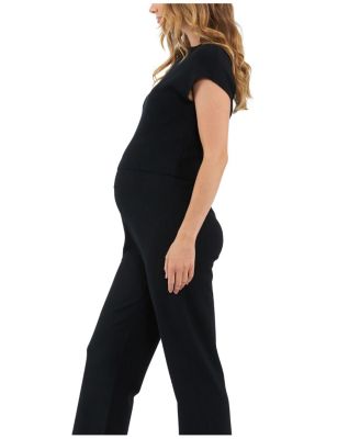 Kira Short Sleeve Nursing Knit Sweater