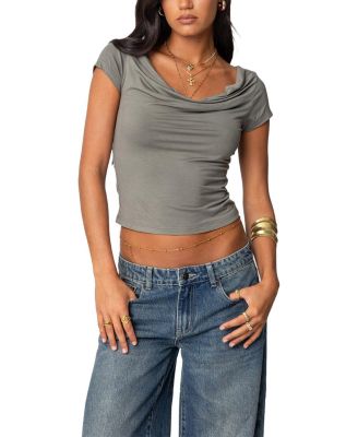 Edikted - Javi Cowl Neck Top