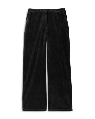 Cotton Corduroy Wide Leg Pants
