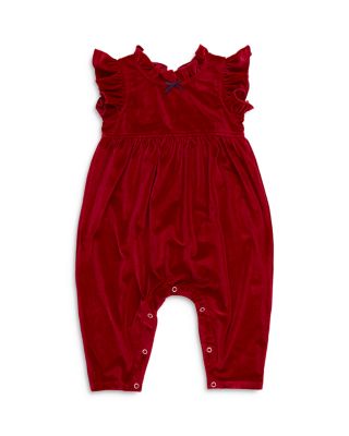 Pink Chicken - Girls' Jennifer Velour Jumpsuit - Baby