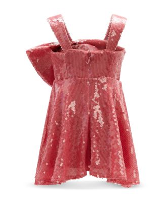 Girls' Stefania Sequin Bow Dress - Little Kid, Big Kid