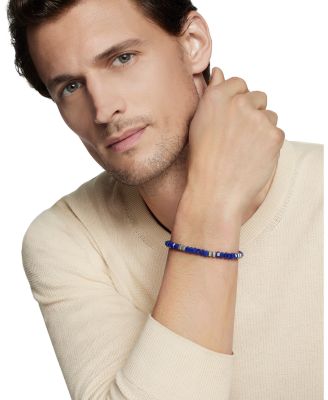 Spiritual Beads Hex Bracelet with Lapis Lazuli