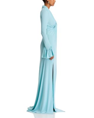 Evelyn Twist Front Gown