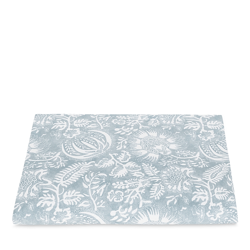 Matouk Granada 500 Thread Count Fitted Sheet In Hazy Blue