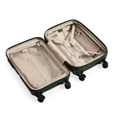 Single Stripe Expandable Carry On Suitcase