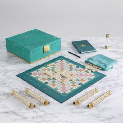 WS Game Company - Scrabble Del Mar Shagreen Edition