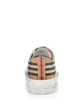 Men's Jack Vintage Check Low Top Sneakers