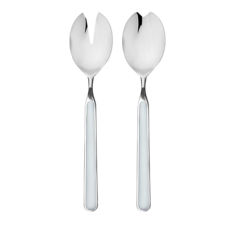 Mepra Fantasia 2 Piece Salad Serving Set In Azzurro