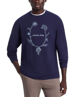 Nicholas Daley Wreath Long Sleeve Tee
