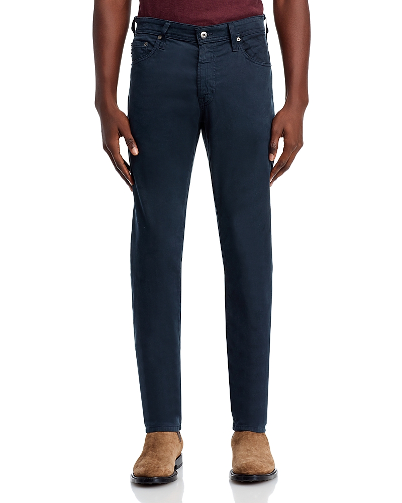 Ag Tellis Slim Fit Stretch Pants In Midnight Navy