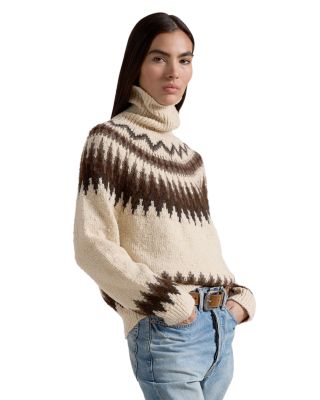 Ralph Lauren - Fair Isle Wool Blend Turtleneck