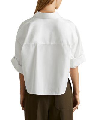 Solene Cropped Shirt