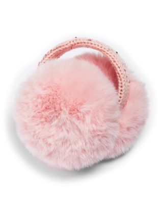 Girls' Faux Fur Earmuffs