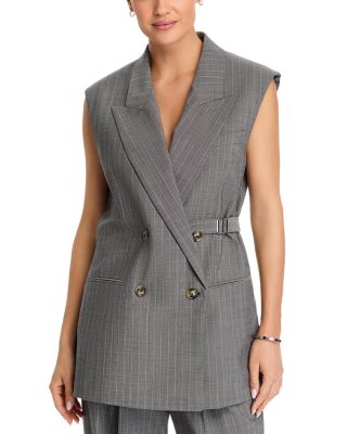 BOSS - Jewelara Pinstriped Vest