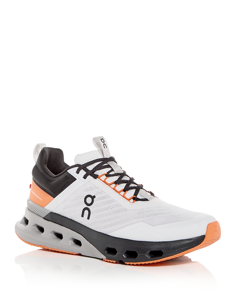 On Cloudnova X Training Sneaker In Frost/orange