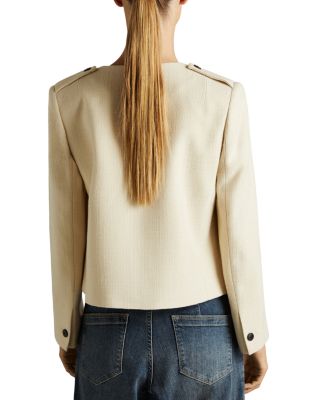 Blane Wool Cropped Jacket