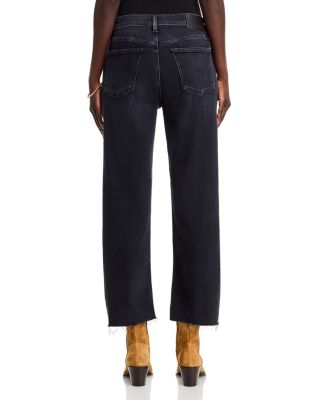 Palma High Rise Ankle Straight Jeans in Medallion