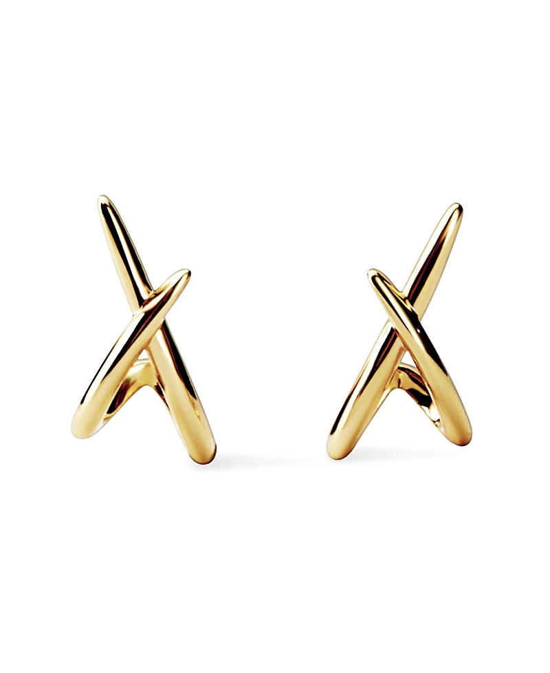 Ana Luisa Gold Sloane Stud Earrings