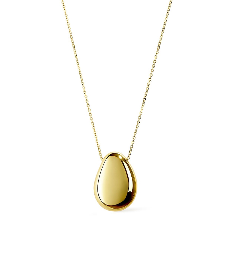 Ana Luisa Gold Pendant Necklace - Pebble