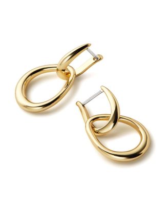 Gold Drop Earrings - Sage