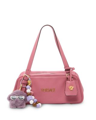 Versace Tag Bowling Shoulder Bag