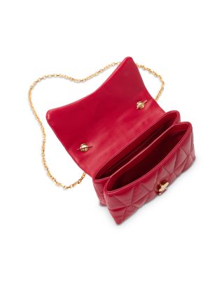 Mini Quilted Kleio Leather Crossbody Bag