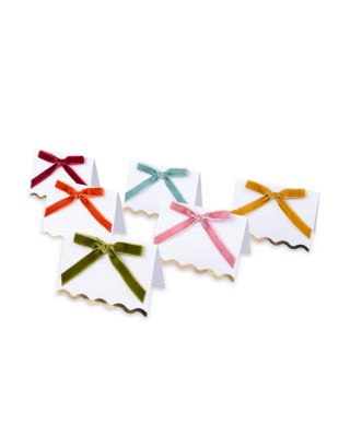 Meri Meri Velvet Bow Place Cards