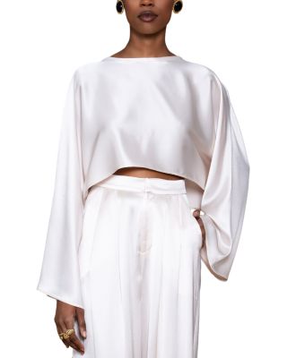 NONCHALANT LABEL - Long Sleeve Crewneck Top