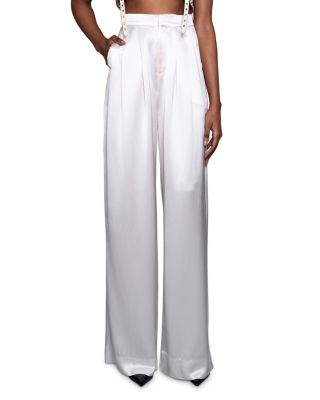 NONCHALANT LABEL - Satin Wide Leg Pants