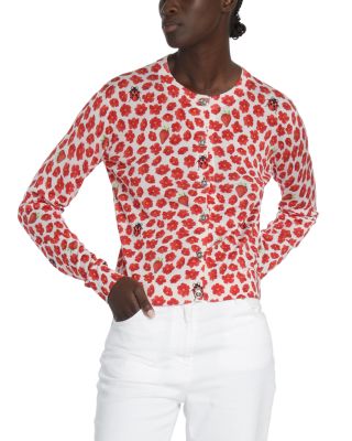 Silk Crewneck Cardigan