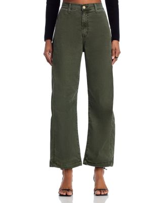 High Rise Barrel Leg Pants