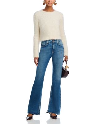 Farrah Mid Rise Boot Jeans in Alibi