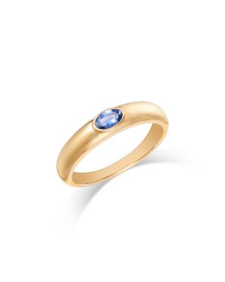 Bloomingdale's Fine Collection - Sapphire Ring in 14K Yellow Gold