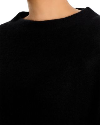 Mock Neck Brushed 100% Cashmere Sweater - Exclusive
