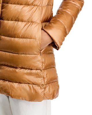 Amelia Stand Collar Down Puffer Coat