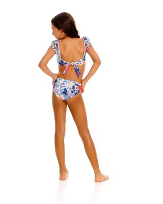 Girls' Paris Vessel Reversible 2 Piece Swimsuit - Little Kid, Big Kid