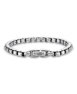 Men&#39;s Large Box Chain Bracelet, 5mm