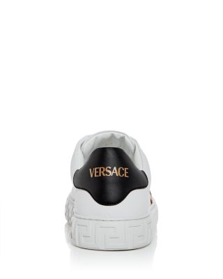 Men's Greca Embellished Low Top Sneakers