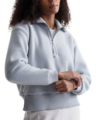 Roselle Half Zip Fleece Sweatshirt