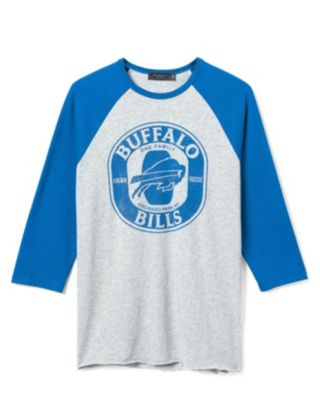 Junk Food Clothing - Unisex NFL Buffalo Bills Elite Raglan