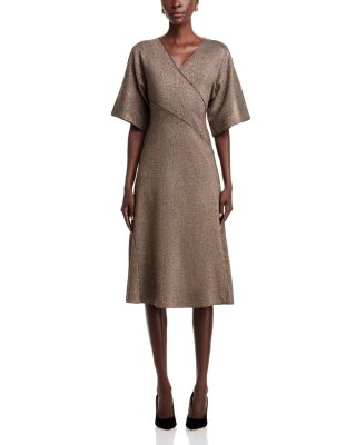 The Everly Lurex Sweater Dress