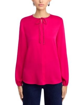 Eliza Stretch Silk Blouse