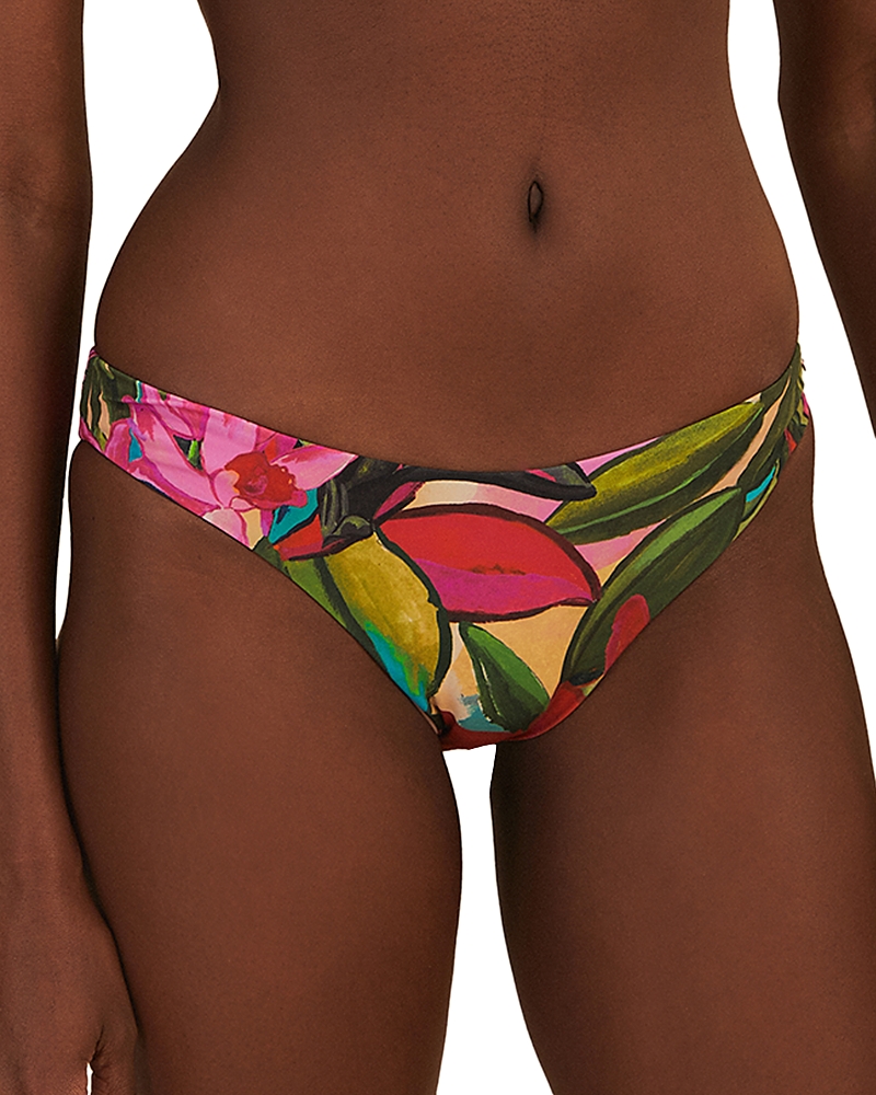 Farm Rio Jardin De Reve Bikini Top In Jardin De Reve Multicolor