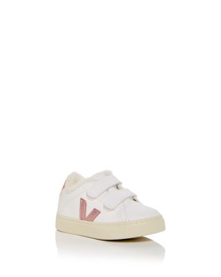 VEJA - Unisex Small Esplar Faux Fur Trim Low Top Sneakers - Toddler