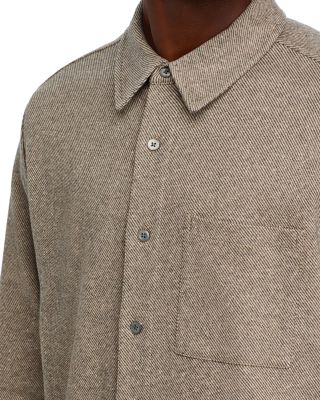 Donegal Twill Button Front Shirt