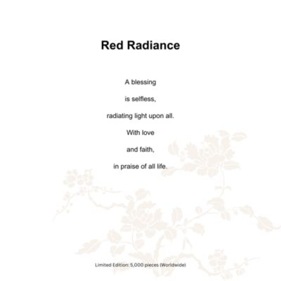 Crystal Flower, Moth Orchid, Red Radiance