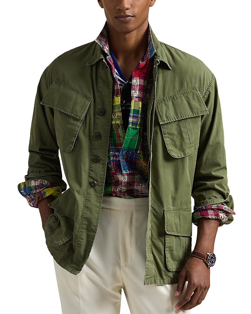 POLO RALPH LAUREN QUILTED SHIRT JACKET